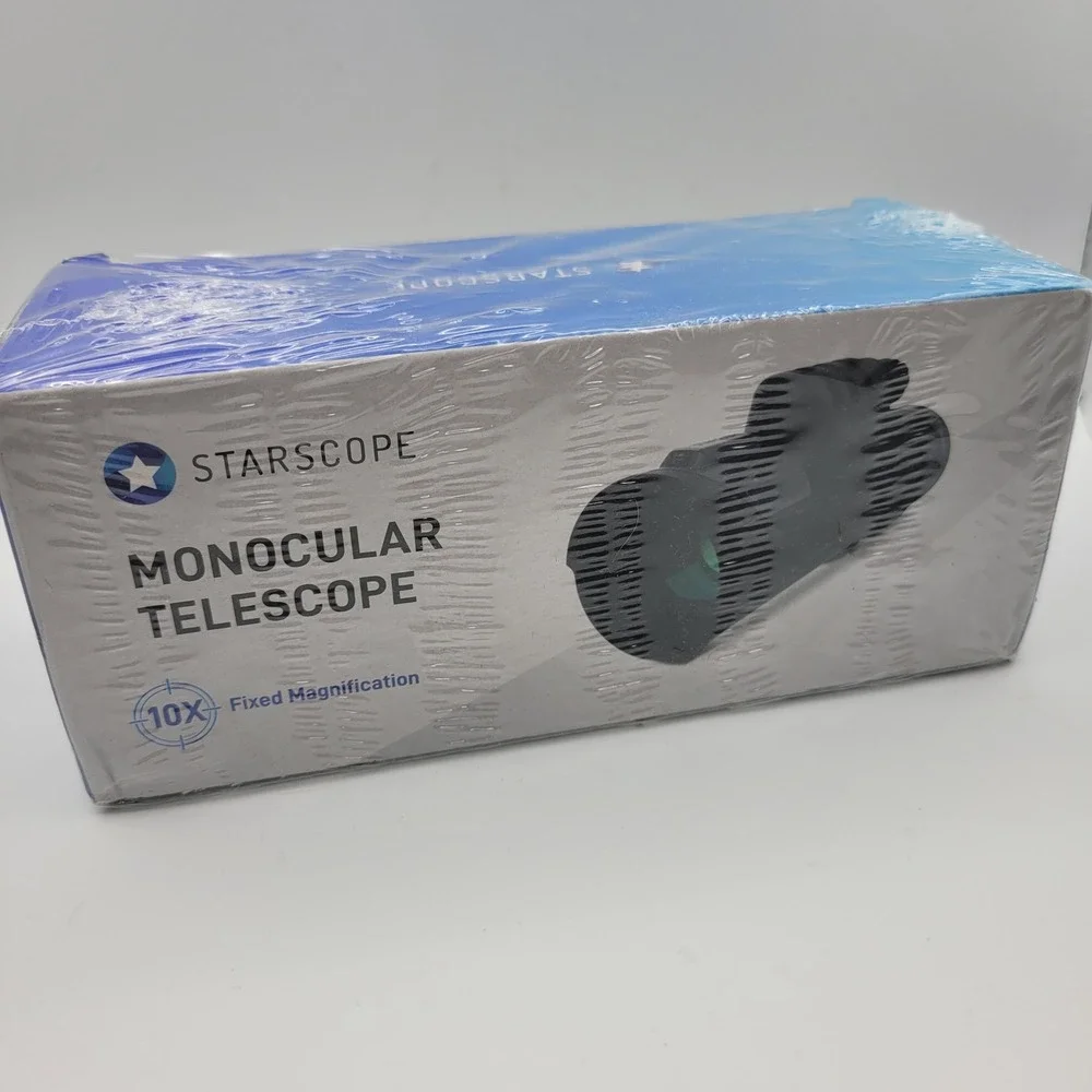 Starscope Monocular Telescope 10X Magnification MultiCoated Water Dust Resistant